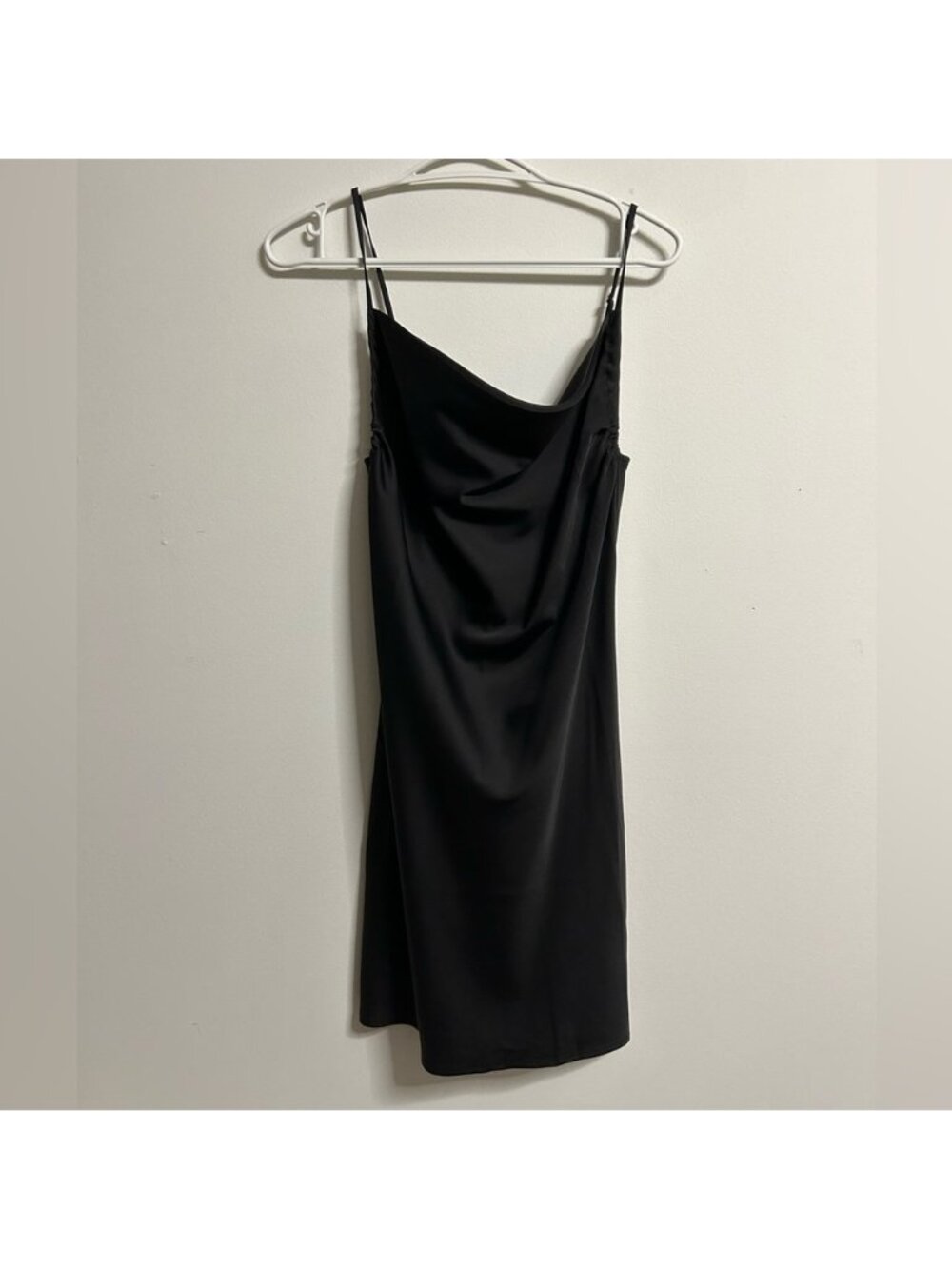 Forever 21 Black Midi Slip Dress